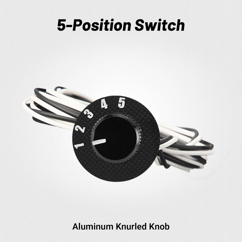 SPBREW SOTF Switch Compatible for 2006-2010 GM Duramax LBZ/LMM,DSP5 5-Position Fuel Temp Shift-On-The-Fly Switch with Connector - Image 2